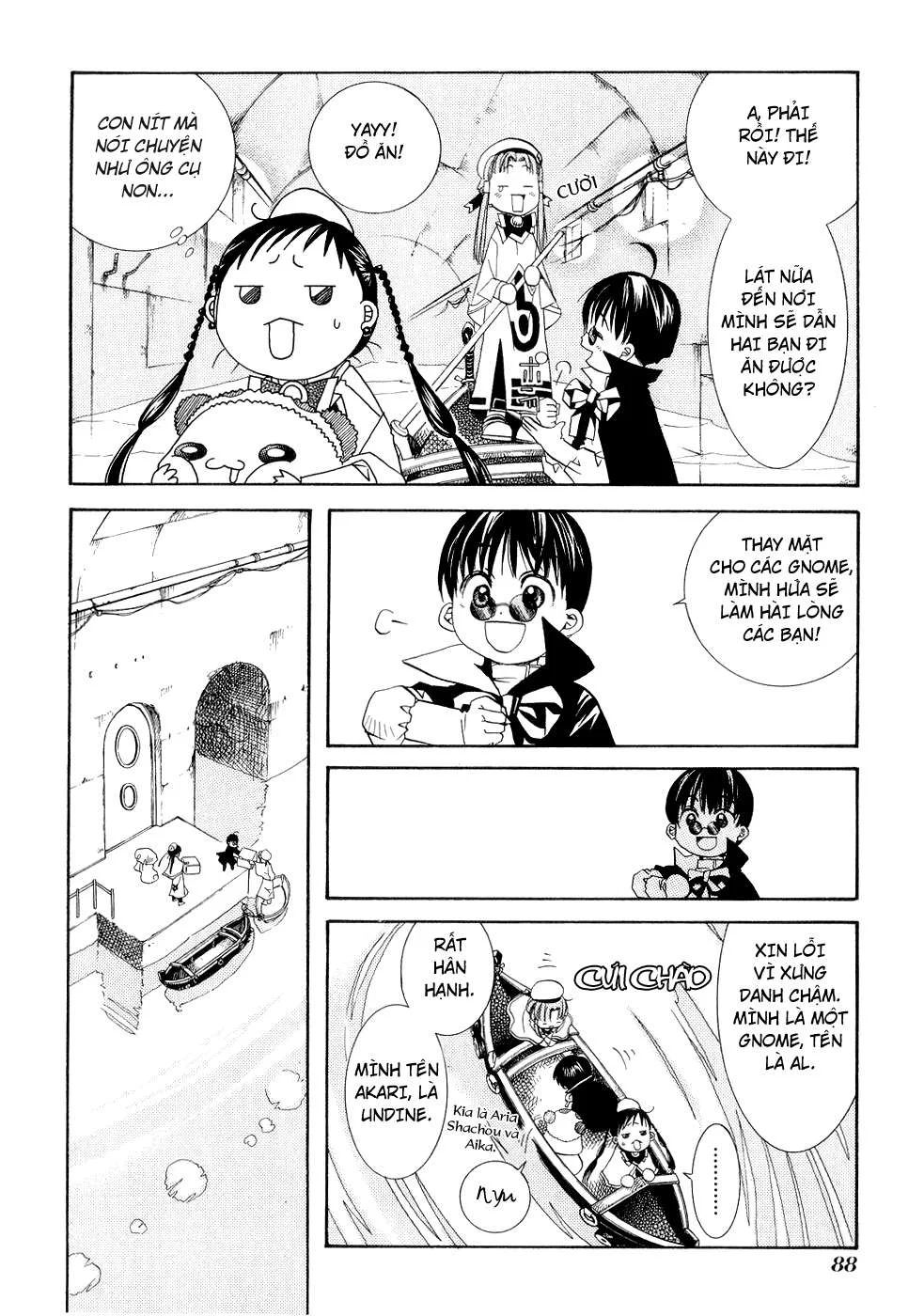 ARIA Chapter 8: - Tiếng hát của những vì sao ... - Next Chapter 9: - AUGURIO BUONANNO