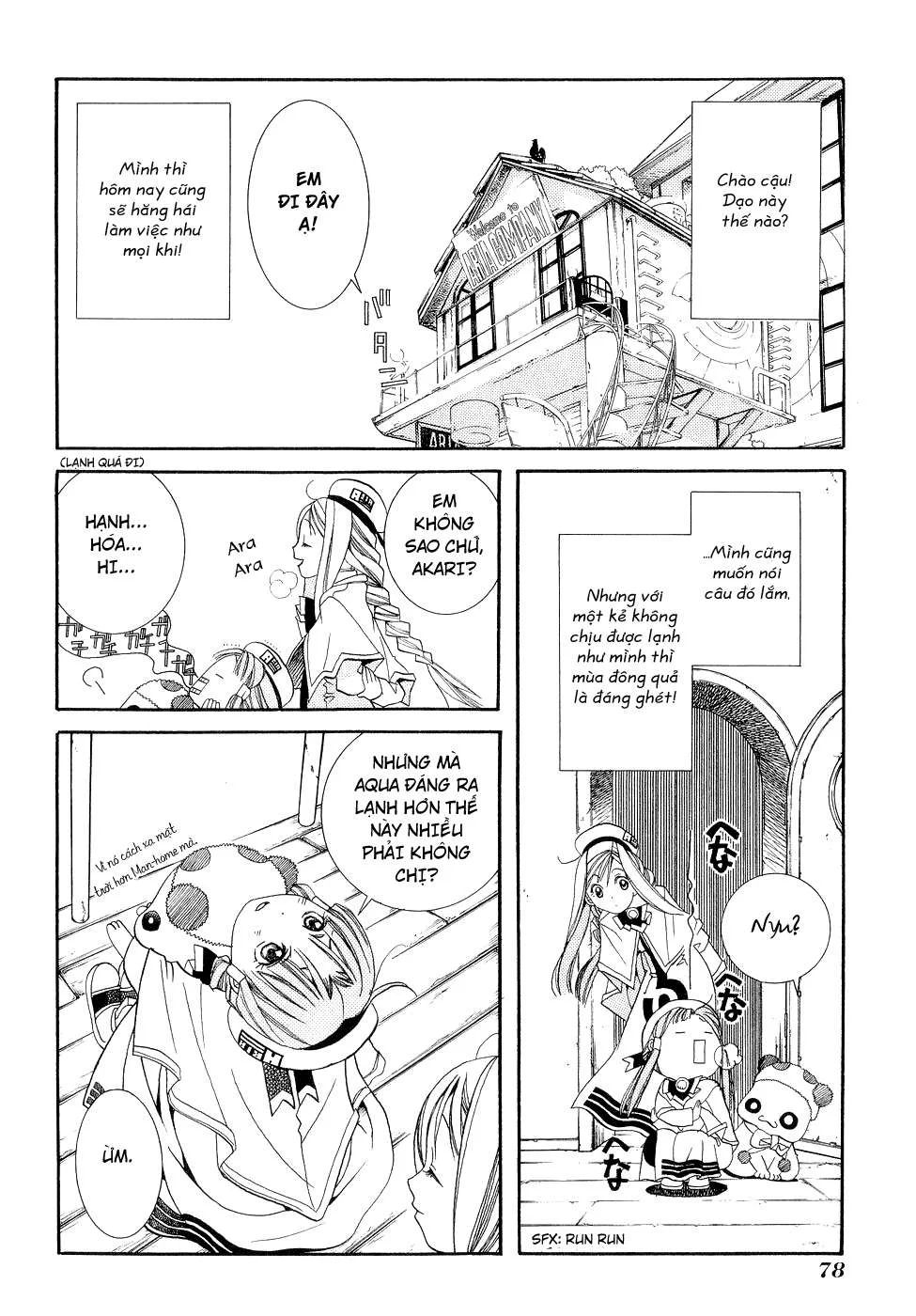 ARIA Chapter 8: - Tiếng hát của những vì sao ... - Next Chapter 9: - AUGURIO BUONANNO