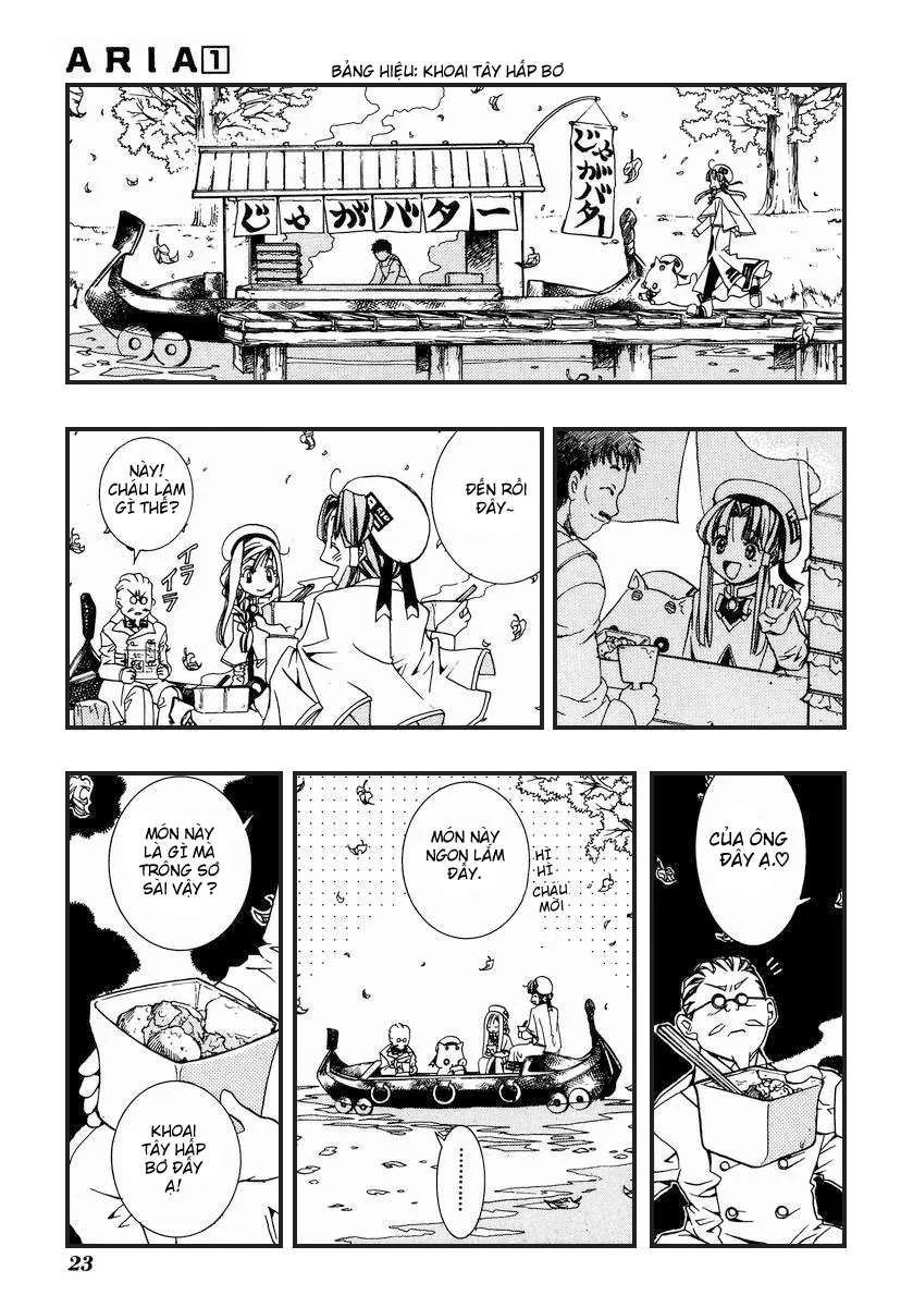 ARIA Chapter 1: - Neo Venezia - Next Chapter 2: - Nào ta cùng chà rửa