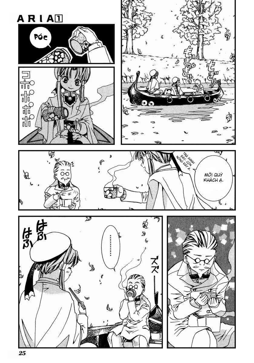 ARIA Chapter 1: - Neo Venezia - Next Chapter 2: - Nào ta cùng chà rửa