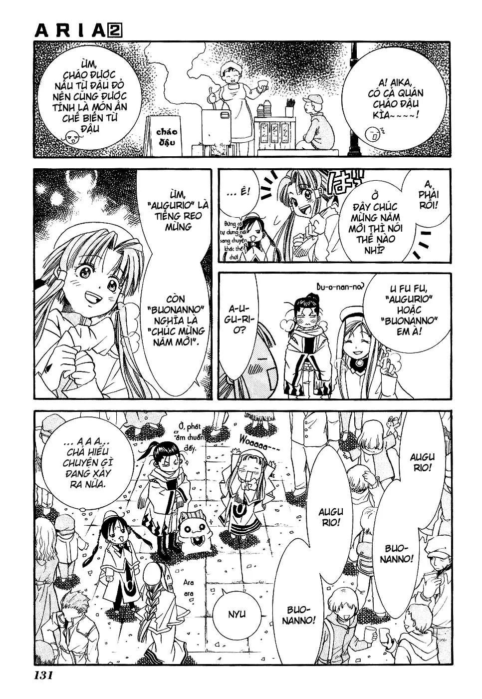 ARIA Chapter 9: - AUGURIO BUONANNO - Next Chapter 10: - Lễ hội hóa trang