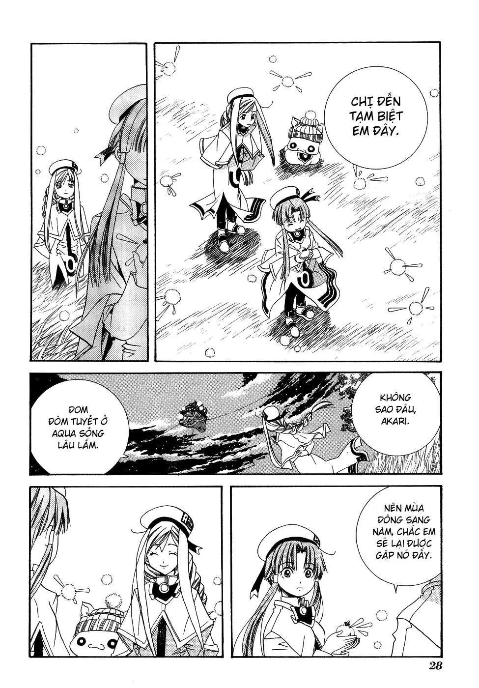 ARIA Chapter 6: - Đom đóm tuyết - Next Chapter 7: - Chốn đào nguyên