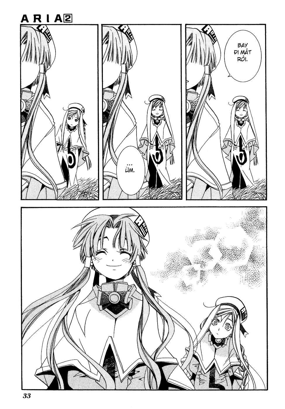 ARIA Chapter 6: - Đom đóm tuyết - Next Chapter 7: - Chốn đào nguyên