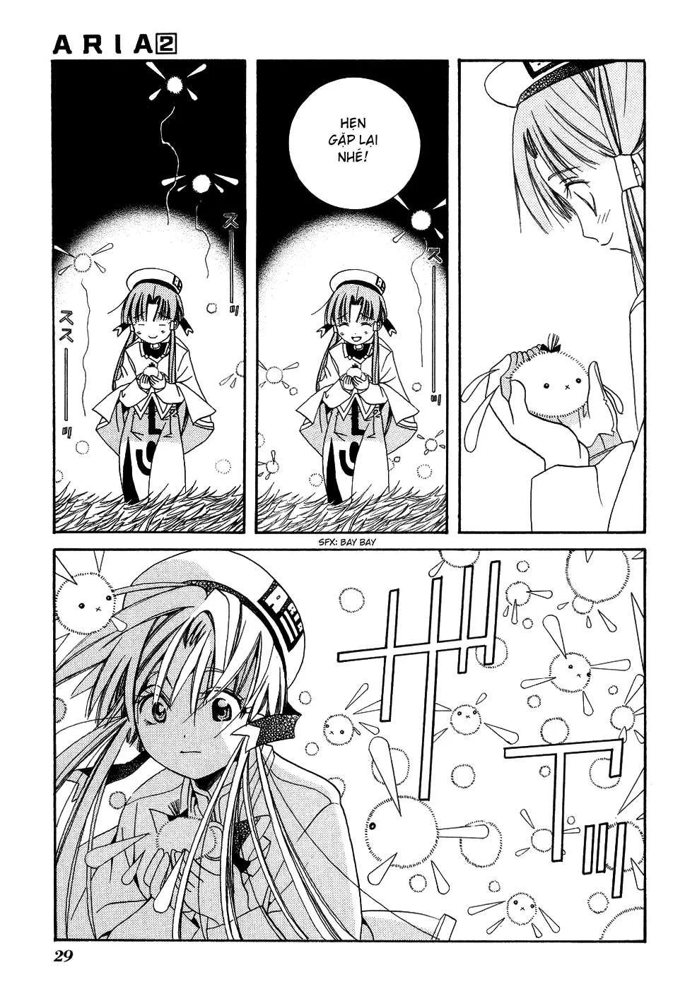 ARIA Chapter 6: - Đom đóm tuyết - Next Chapter 7: - Chốn đào nguyên