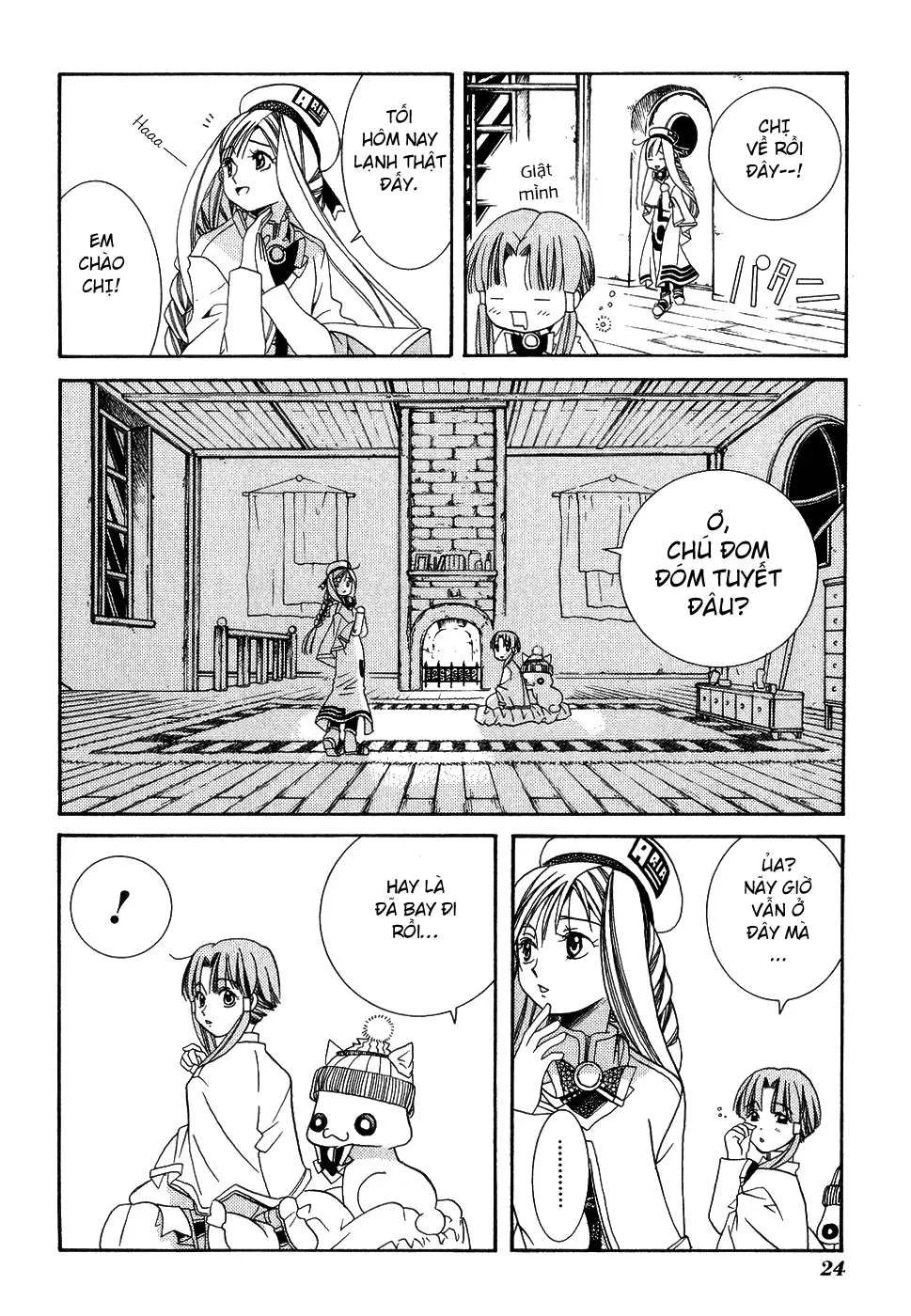 ARIA Chapter 6: - Đom đóm tuyết - Next Chapter 7: - Chốn đào nguyên
