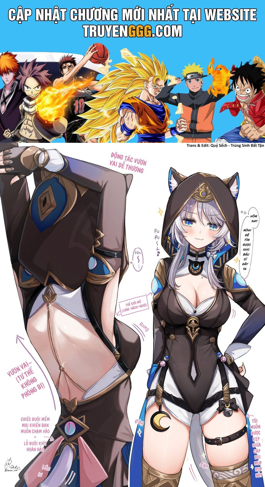 Tuyển tập truyện dịch của Page có hứng thì dịch Doujinshi Chapter 848 - Next Chapter 849