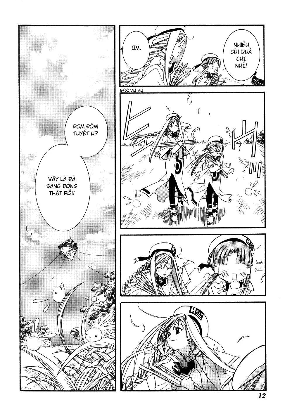 ARIA Chapter 6: - Đom đóm tuyết - Next Chapter 7: - Chốn đào nguyên