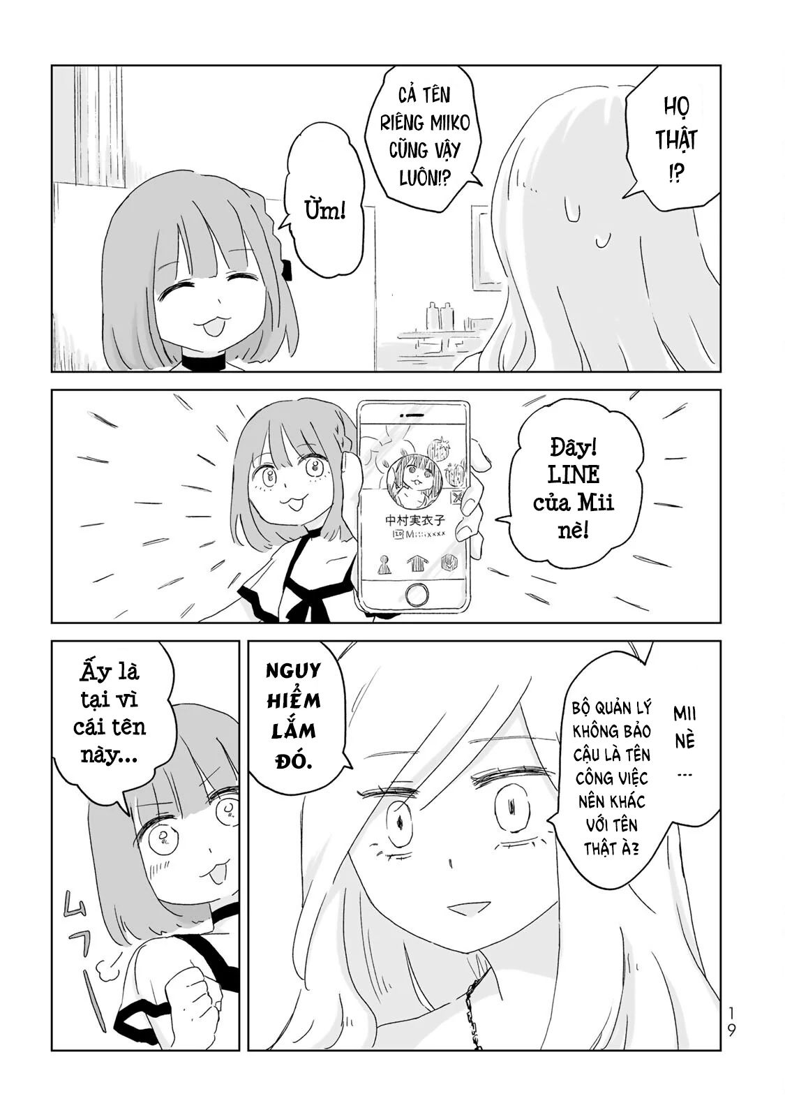 Mii Và Yamada Chapter 1 - Next Chapter 2