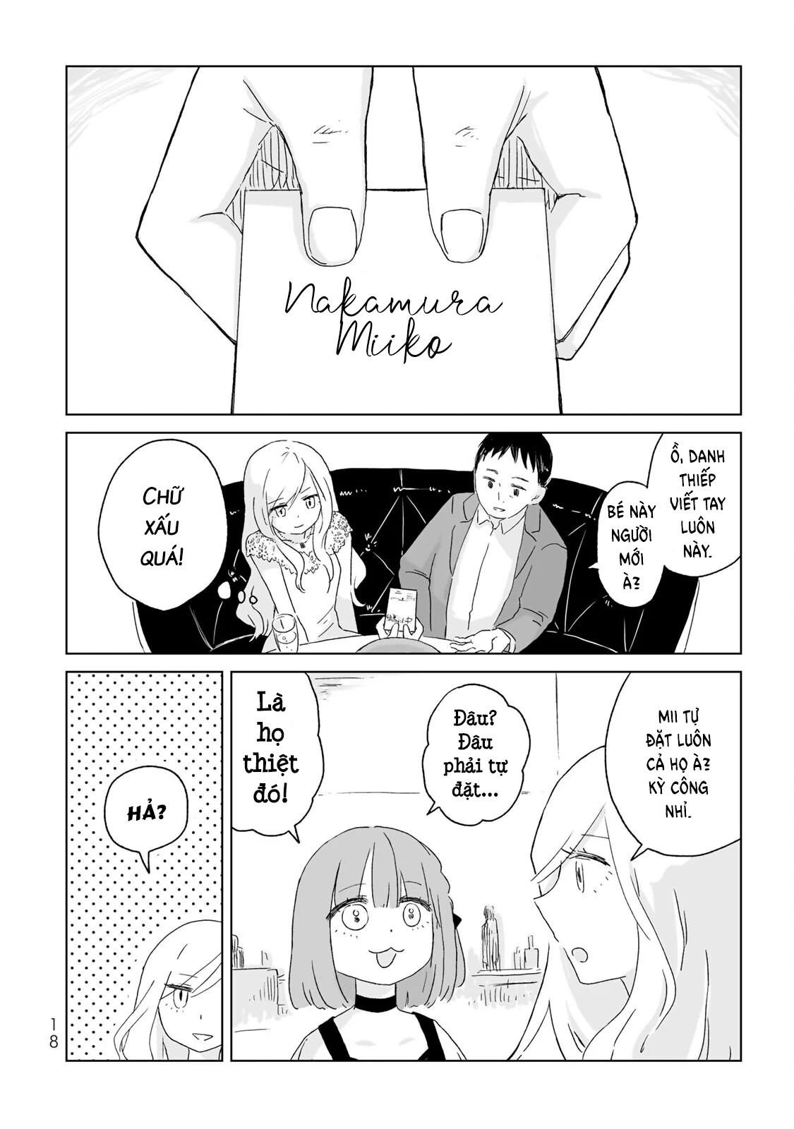 Mii Và Yamada Chapter 1 - Next Chapter 2