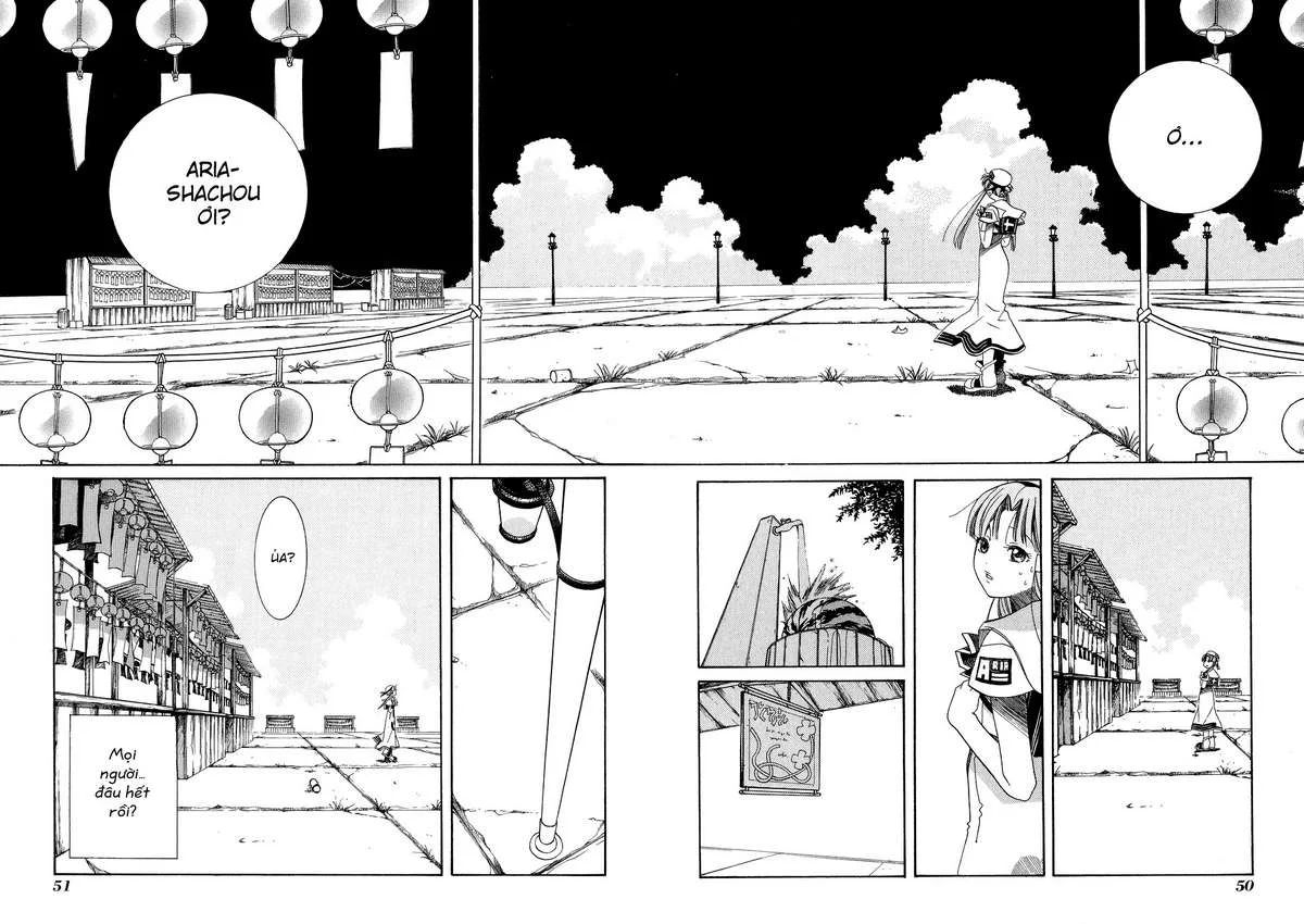 ARIA Chapter 17: - Ảo ảnh - Next Chapter 18: - Cá bơi trên trời
