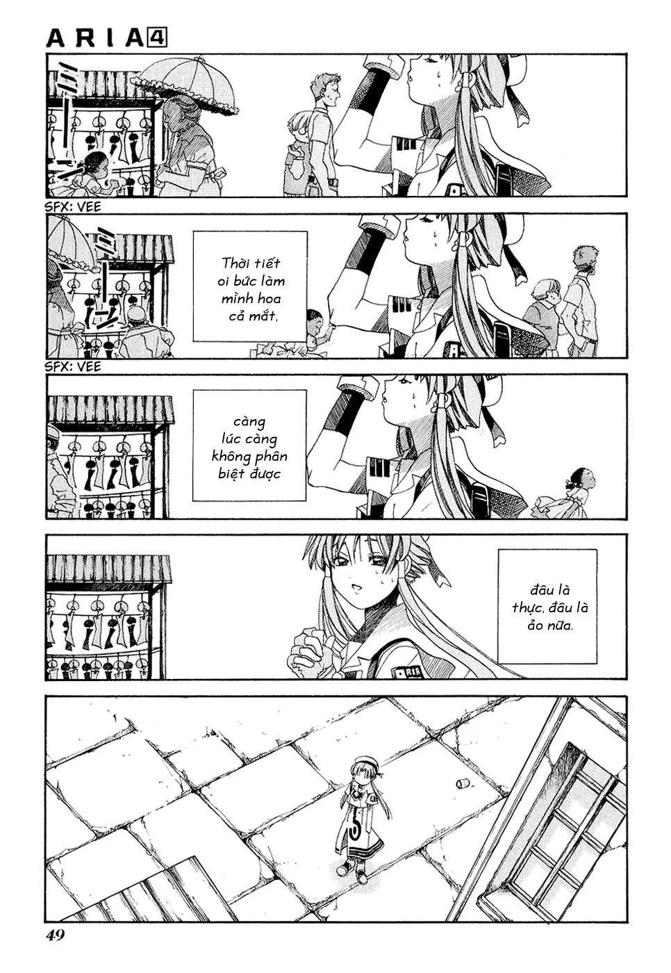 ARIA Chapter 17: - Ảo ảnh - Next Chapter 18: - Cá bơi trên trời