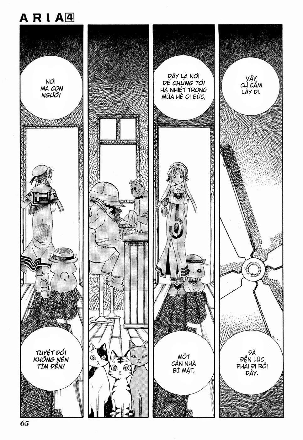 ARIA Chapter 17: - Ảo ảnh - Next Chapter 18: - Cá bơi trên trời