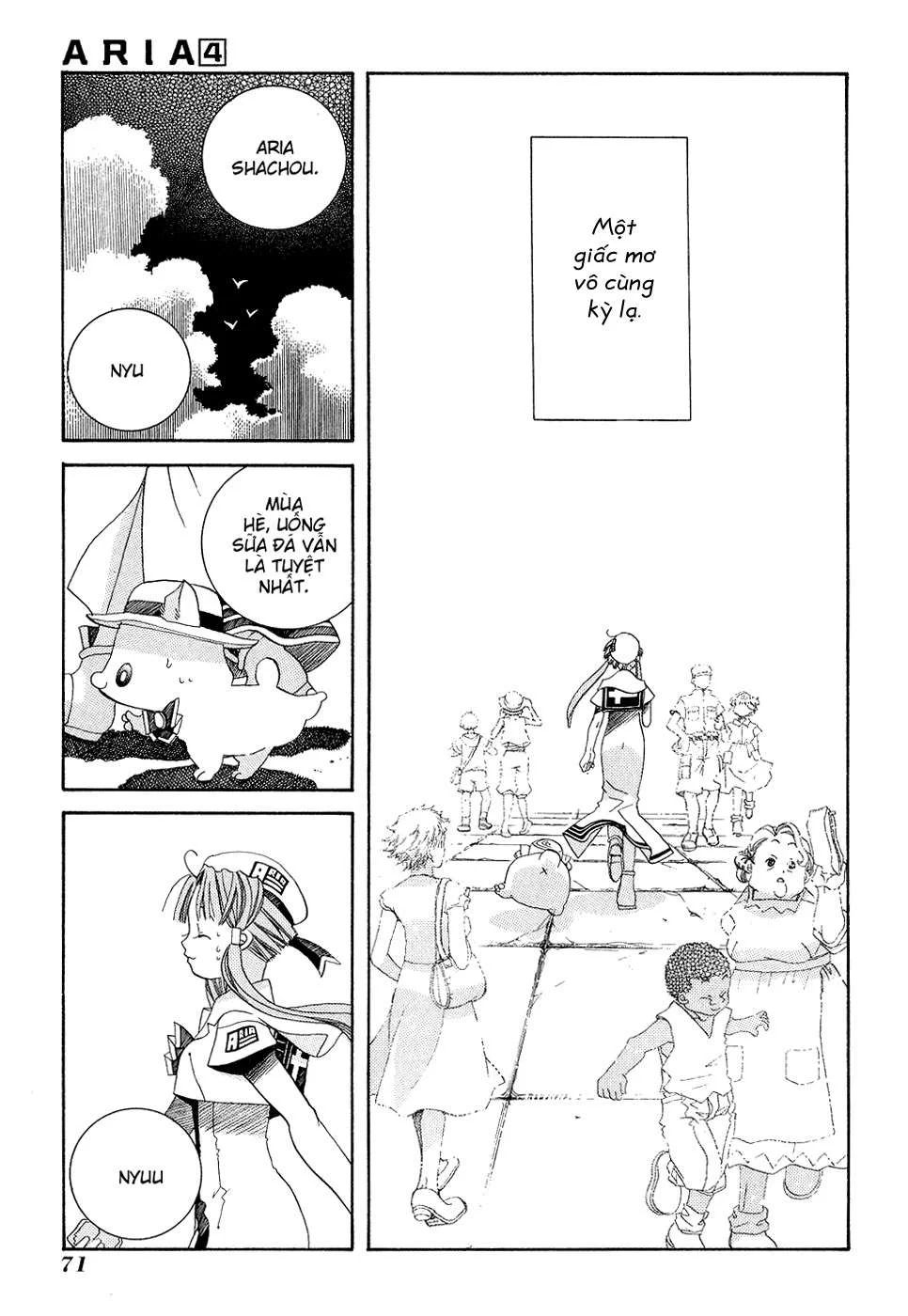 ARIA Chapter 17: - Ảo ảnh - Next Chapter 18: - Cá bơi trên trời