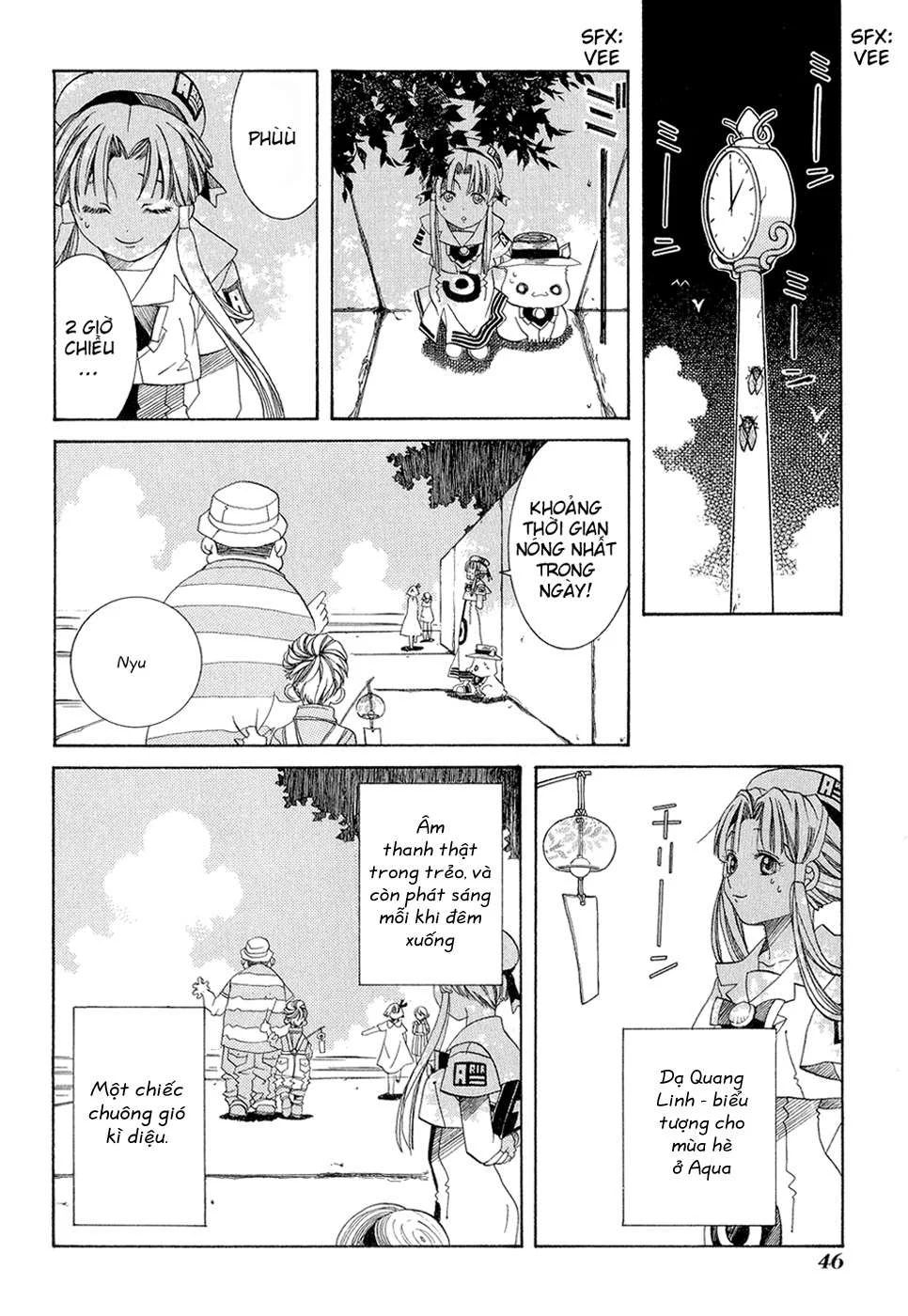 ARIA Chapter 17: - Ảo ảnh - Next Chapter 18: - Cá bơi trên trời