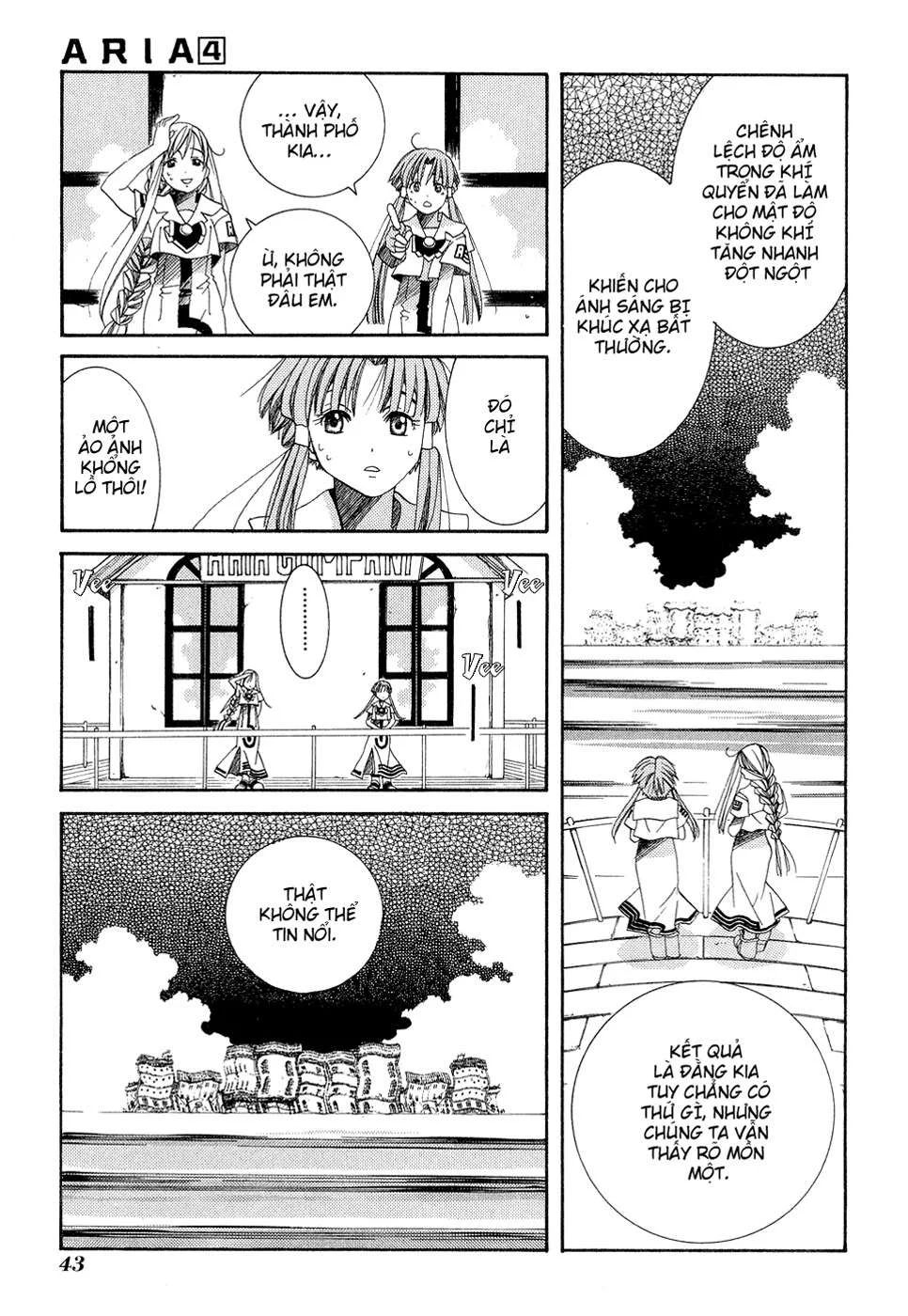 ARIA Chapter 17: - Ảo ảnh - Next Chapter 18: - Cá bơi trên trời