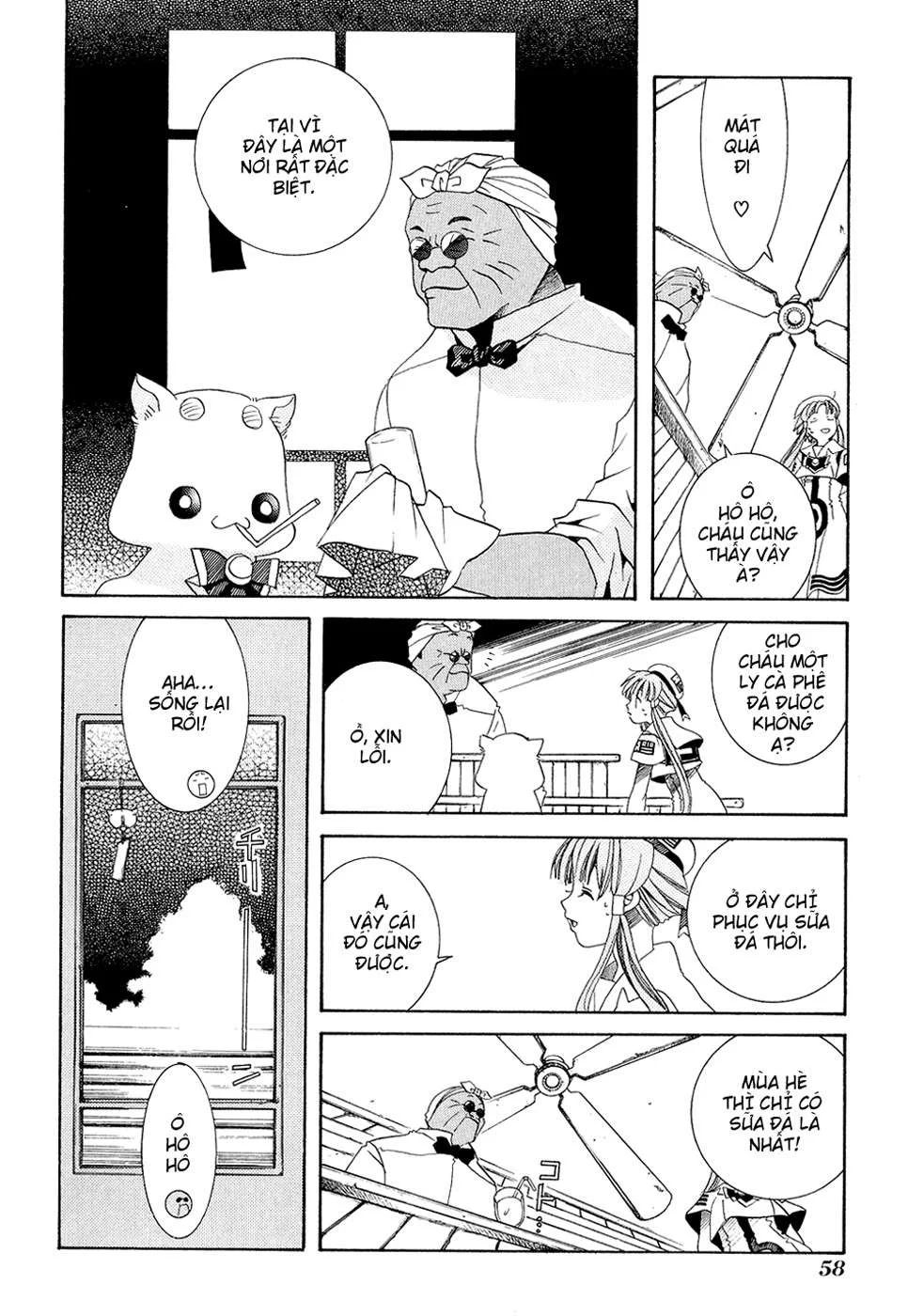ARIA Chapter 17: - Ảo ảnh - Next Chapter 18: - Cá bơi trên trời