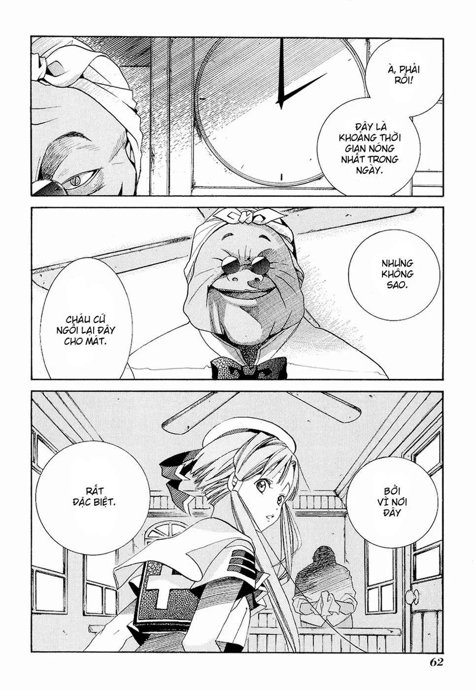 ARIA Chapter 17: - Ảo ảnh - Next Chapter 18: - Cá bơi trên trời