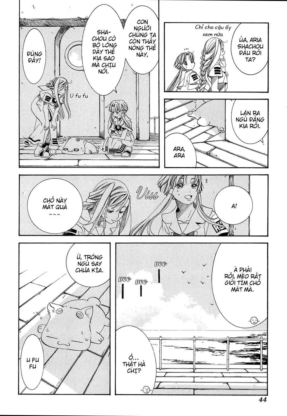 ARIA Chapter 17: - Ảo ảnh - Next Chapter 18: - Cá bơi trên trời