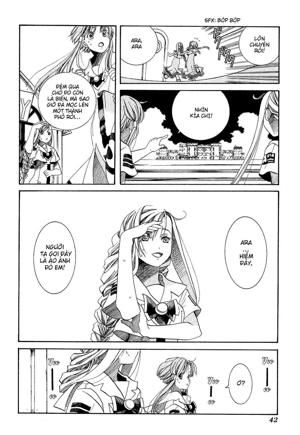 ARIA Chapter 17: - Ảo ảnh - Next Chapter 18: - Cá bơi trên trời
