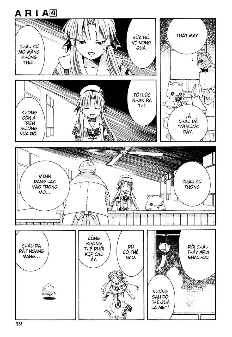 ARIA Chapter 17: - Ảo ảnh - Next Chapter 18: - Cá bơi trên trời