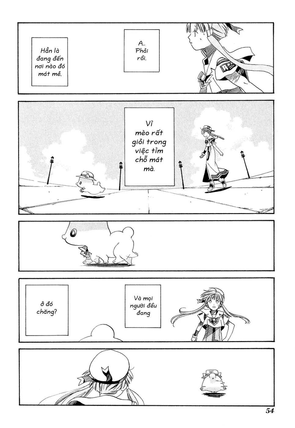 ARIA Chapter 17: - Ảo ảnh - Next Chapter 18: - Cá bơi trên trời