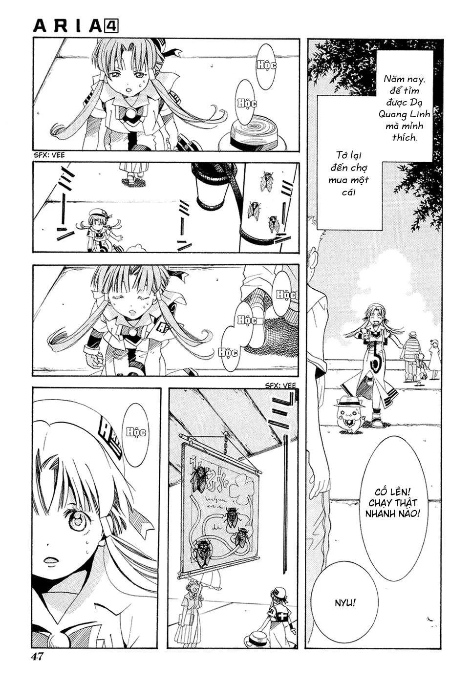 ARIA Chapter 17: - Ảo ảnh - Next Chapter 18: - Cá bơi trên trời