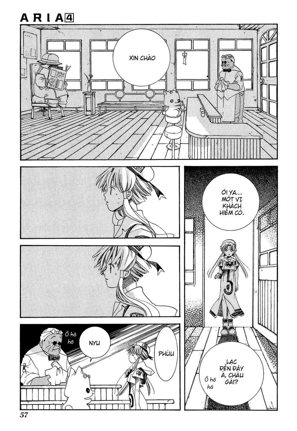 ARIA Chapter 17: - Ảo ảnh - Next Chapter 18: - Cá bơi trên trời