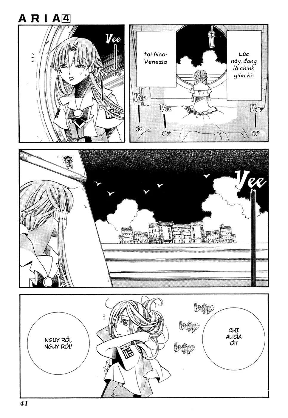 ARIA Chapter 17: - Ảo ảnh - Next Chapter 18: - Cá bơi trên trời