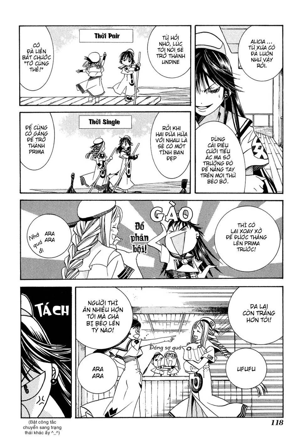 ARIA Chapter 14: - Ba nàng tiên của biển - Next Chapter 15: - FESTA DEL BOCCOLO