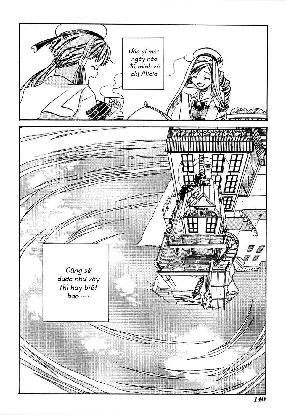 ARIA Chapter 14: - Ba nàng tiên của biển - Next Chapter 15: - FESTA DEL BOCCOLO
