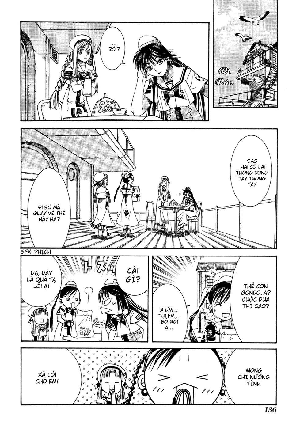 ARIA Chapter 14: - Ba nàng tiên của biển - Next Chapter 15: - FESTA DEL BOCCOLO
