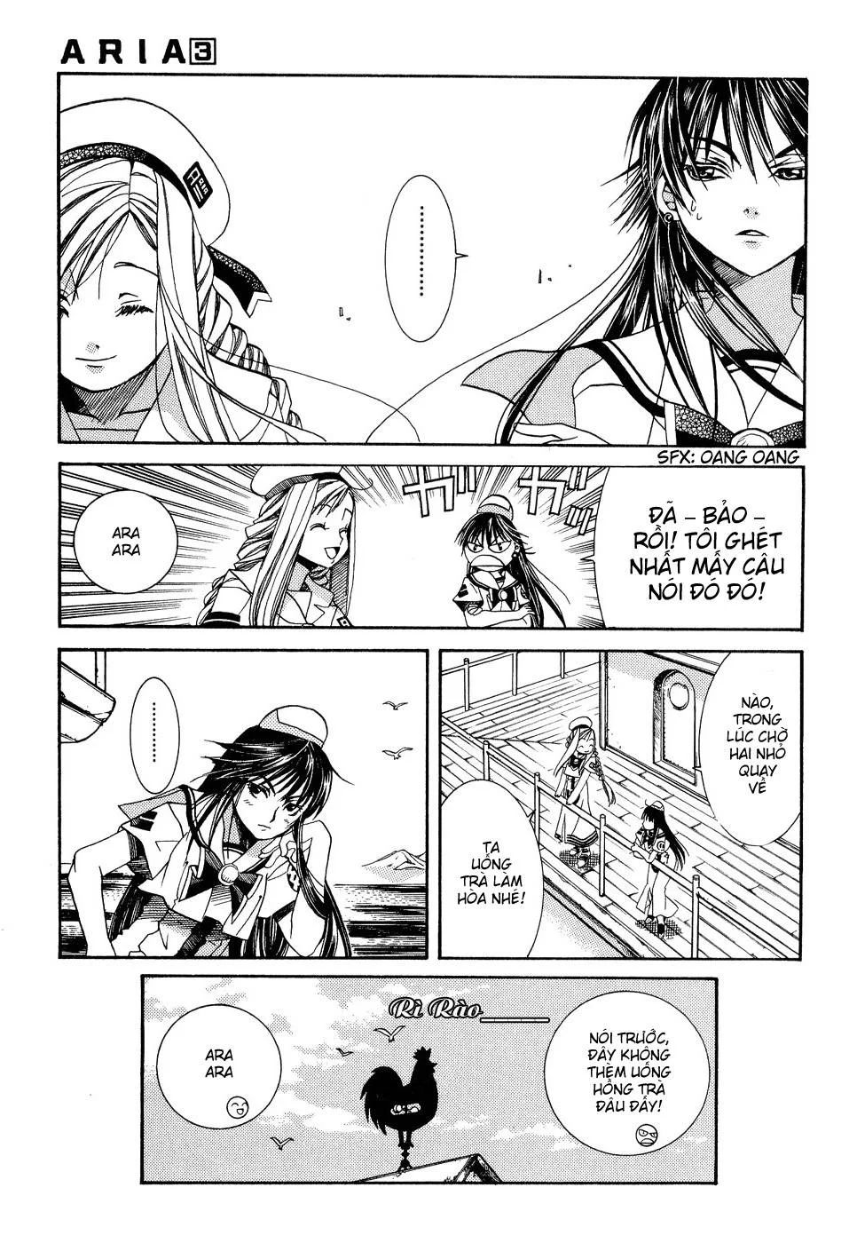 ARIA Chapter 14: - Ba nàng tiên của biển - Next Chapter 15: - FESTA DEL BOCCOLO