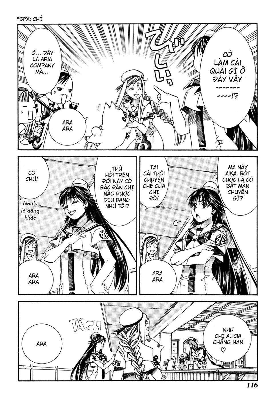 ARIA Chapter 14: - Ba nàng tiên của biển - Next Chapter 15: - FESTA DEL BOCCOLO