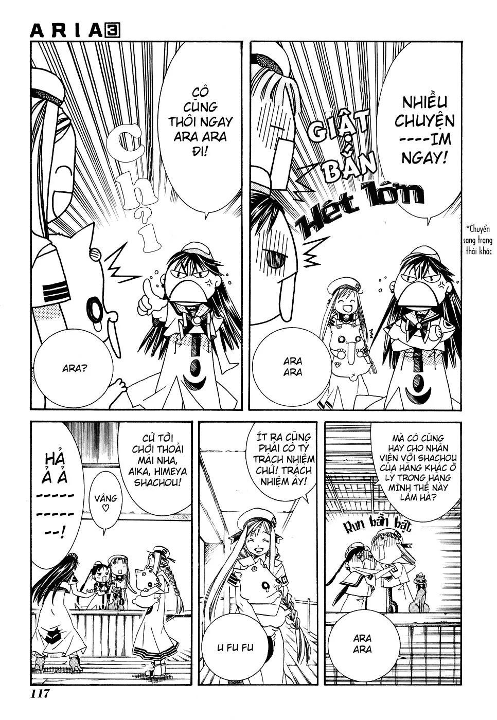 ARIA Chapter 14: - Ba nàng tiên của biển - Next Chapter 15: - FESTA DEL BOCCOLO