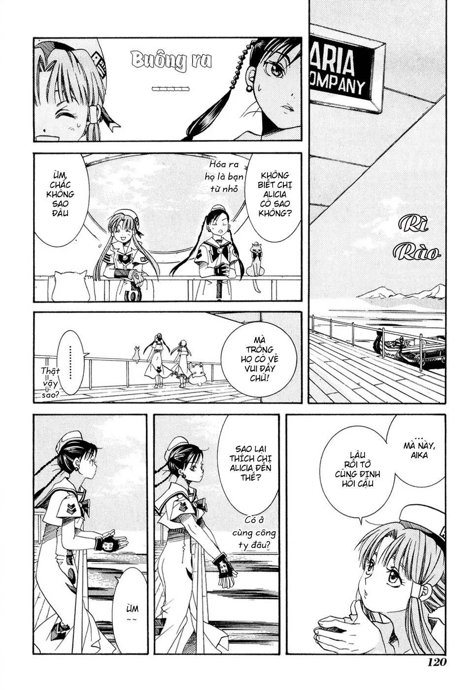 ARIA Chapter 14: - Ba nàng tiên của biển - Next Chapter 15: - FESTA DEL BOCCOLO