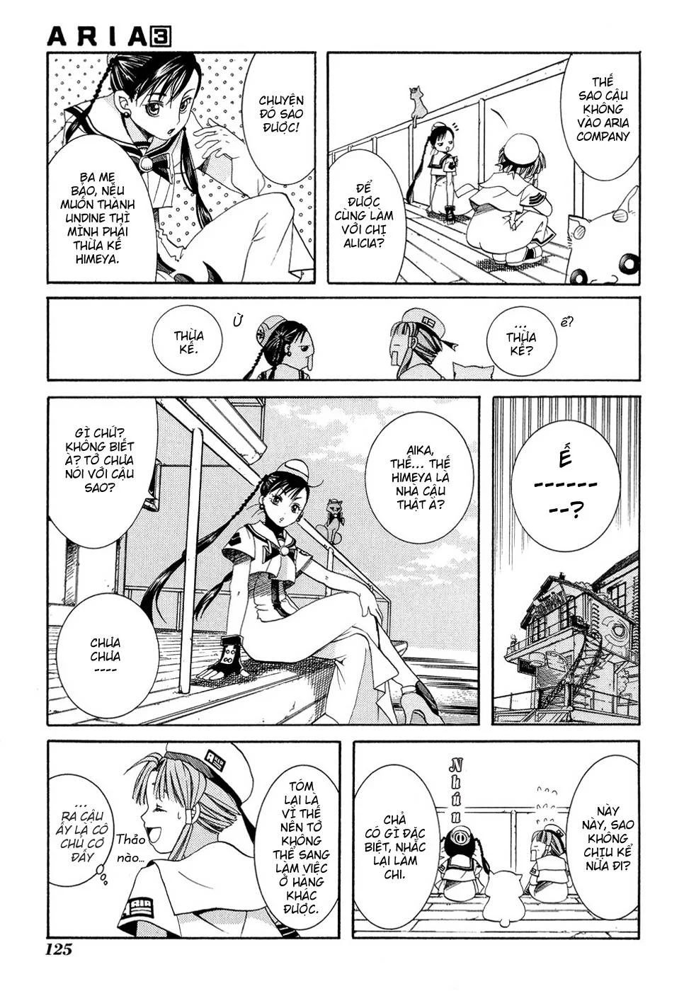 ARIA Chapter 14: - Ba nàng tiên của biển - Next Chapter 15: - FESTA DEL BOCCOLO