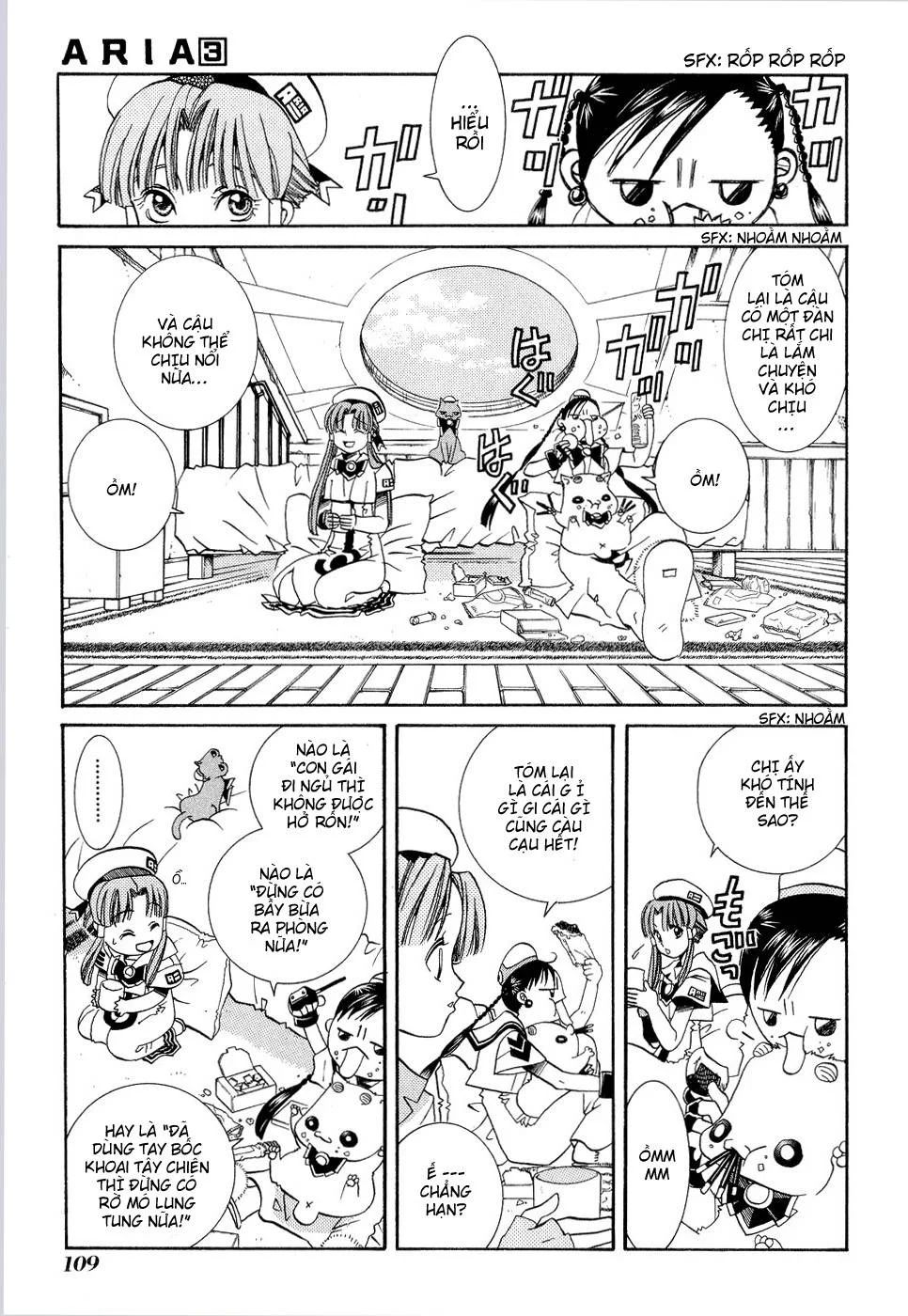 ARIA Chapter 14: - Ba nàng tiên của biển - Next Chapter 15: - FESTA DEL BOCCOLO