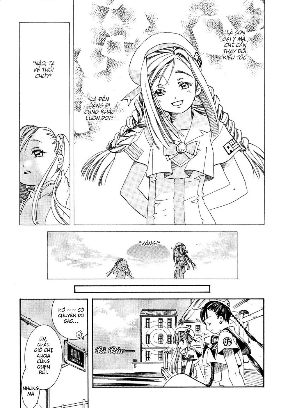 ARIA Chapter 14: - Ba nàng tiên của biển - Next Chapter 15: - FESTA DEL BOCCOLO