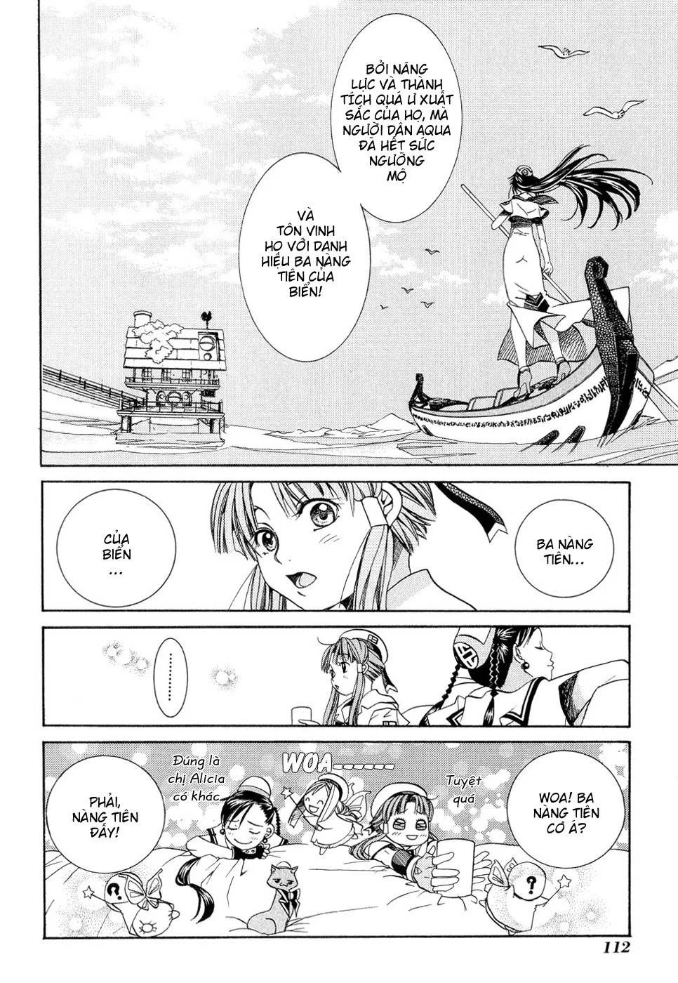 ARIA Chapter 14: - Ba nàng tiên của biển - Next Chapter 15: - FESTA DEL BOCCOLO