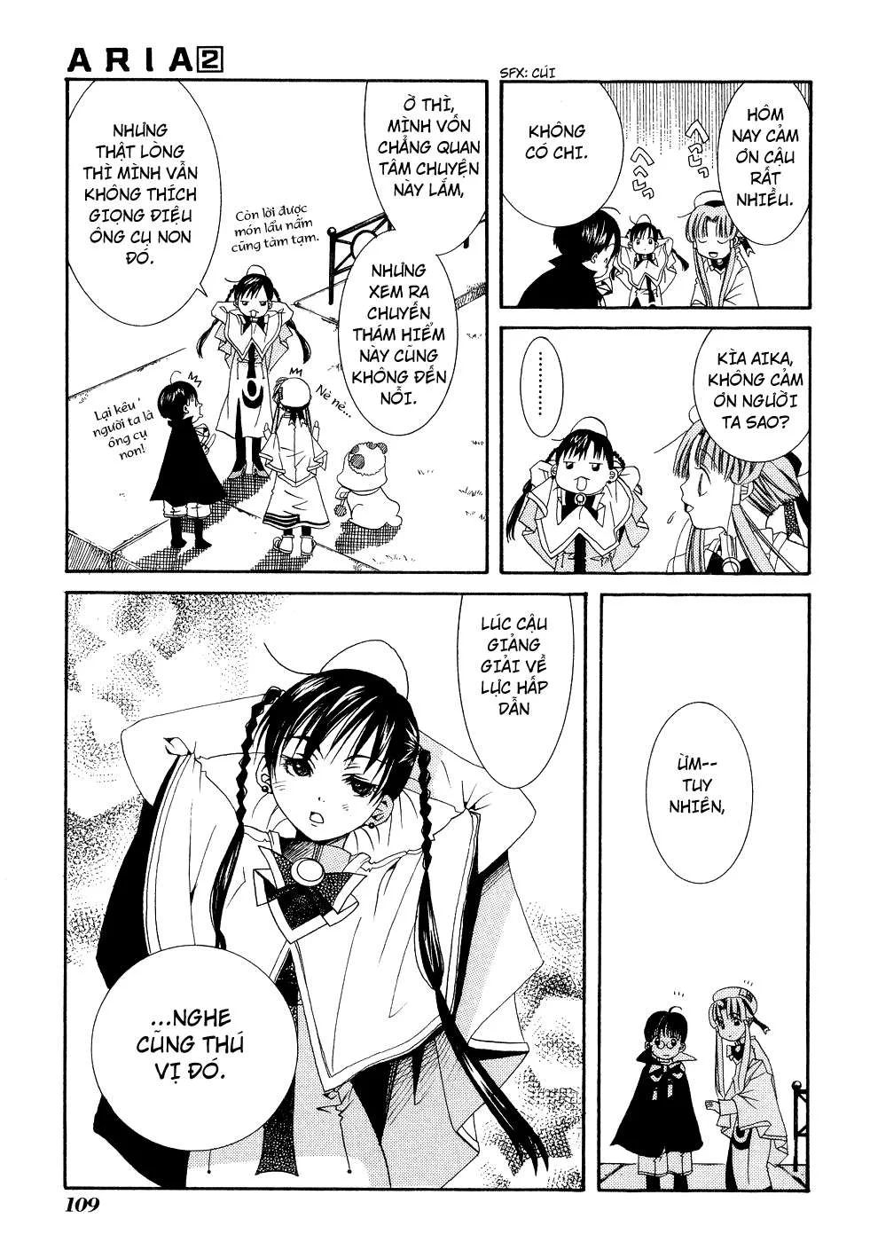 ARIA Chapter 8: - Tiếng hát của những vì sao ... - Next Chapter 9: - AUGURIO BUONANNO