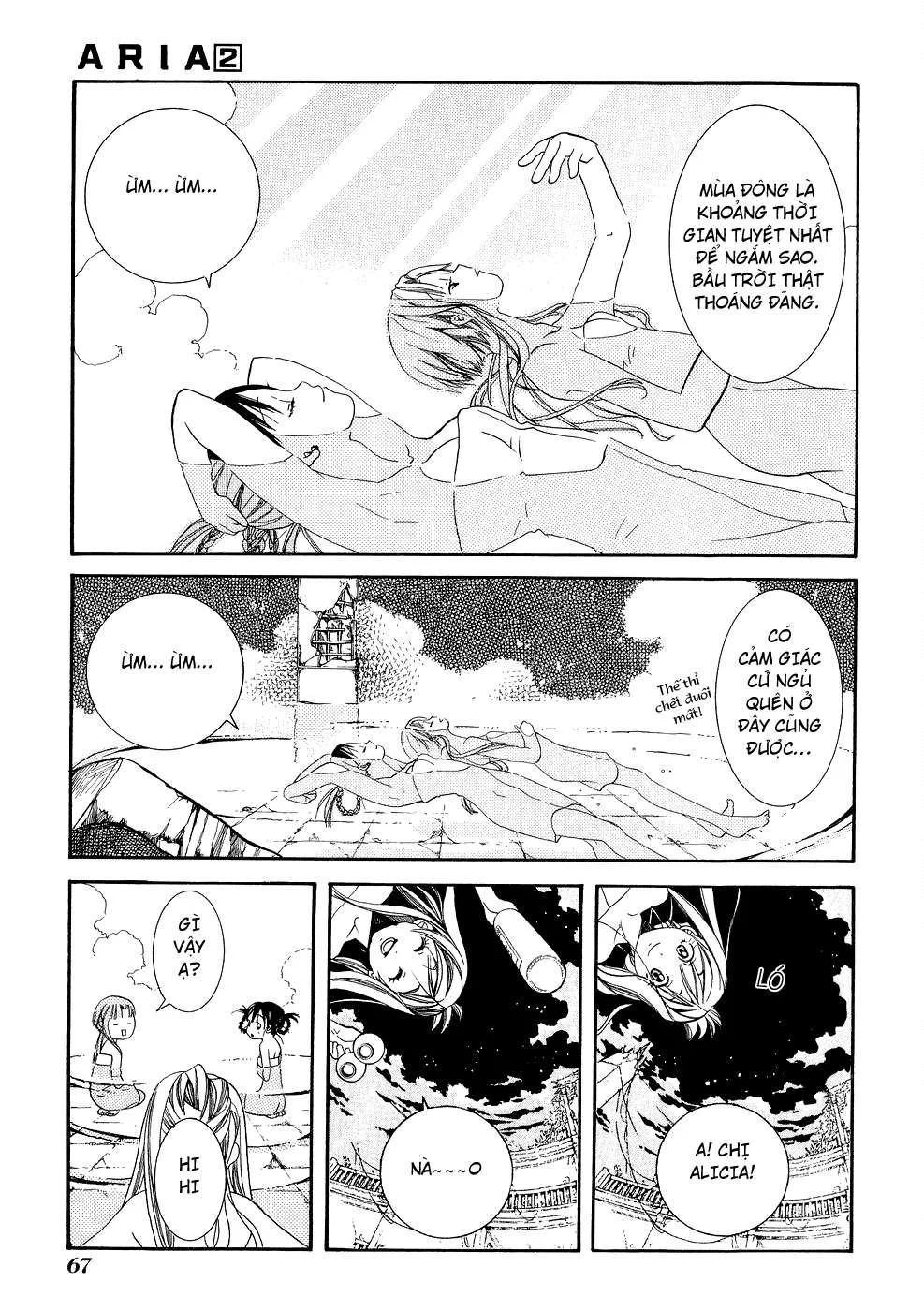 ARIA Chapter 7: - Chốn đào nguyên - Next Chapter 8: - Tiếng hát của những vì sao ...