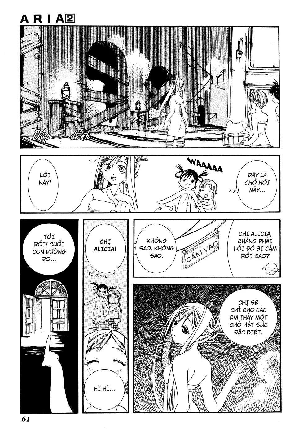 ARIA Chapter 7: - Chốn đào nguyên - Next Chapter 8: - Tiếng hát của những vì sao ...