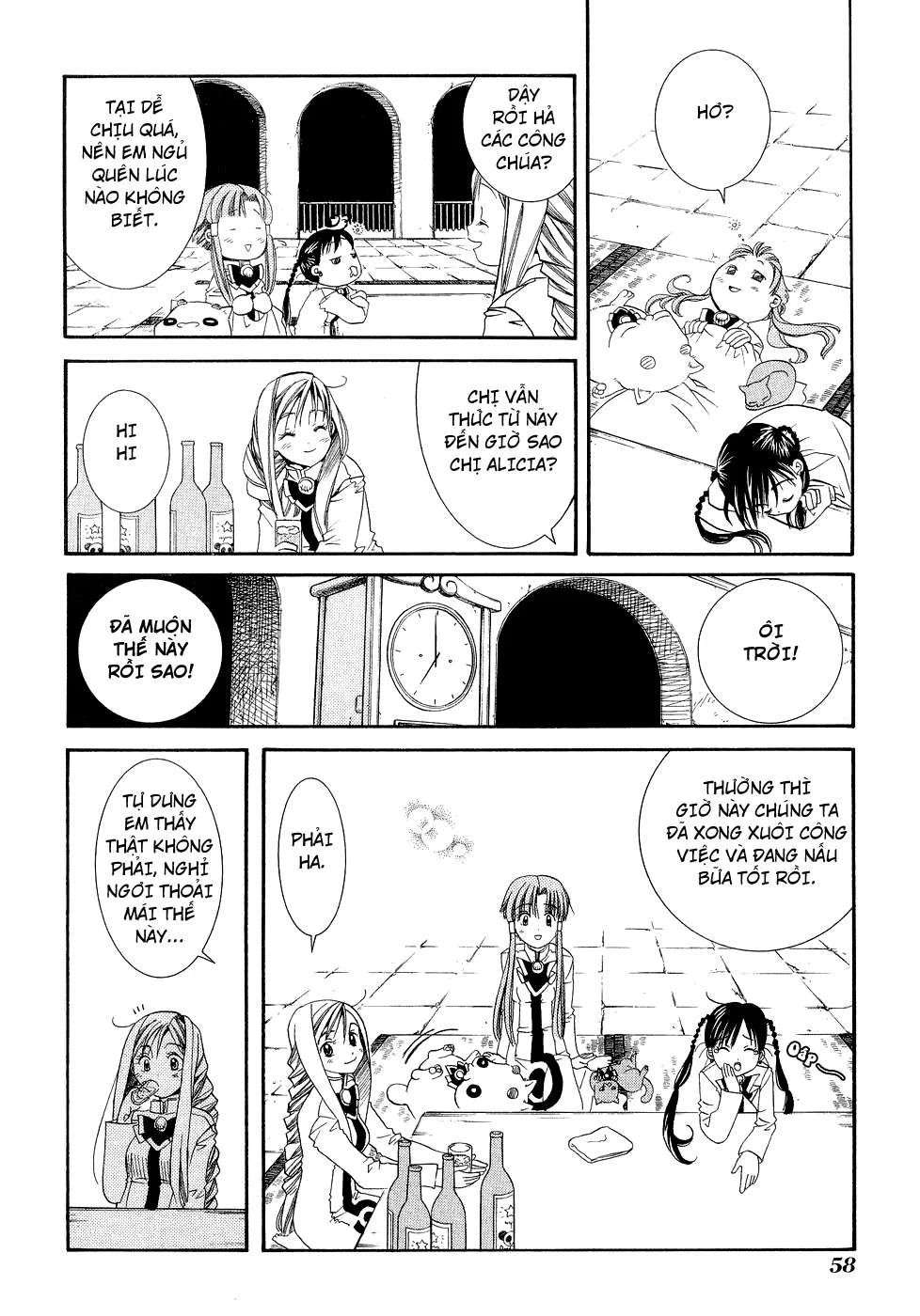 ARIA Chapter 7: - Chốn đào nguyên - Next Chapter 8: - Tiếng hát của những vì sao ...