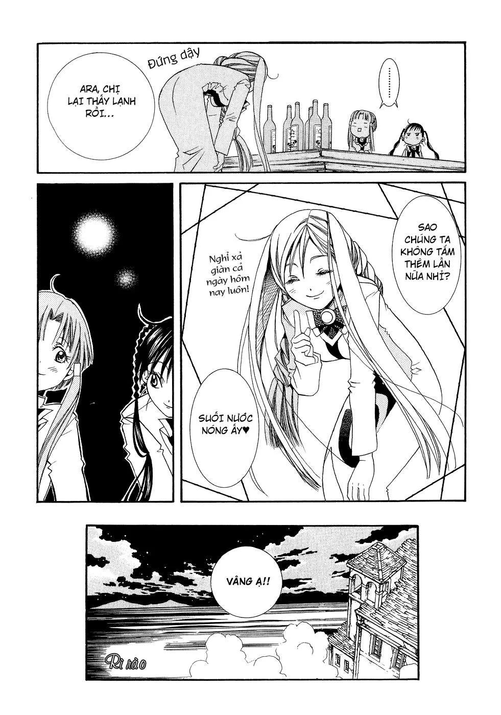 ARIA Chapter 7: - Chốn đào nguyên - Next Chapter 8: - Tiếng hát của những vì sao ...