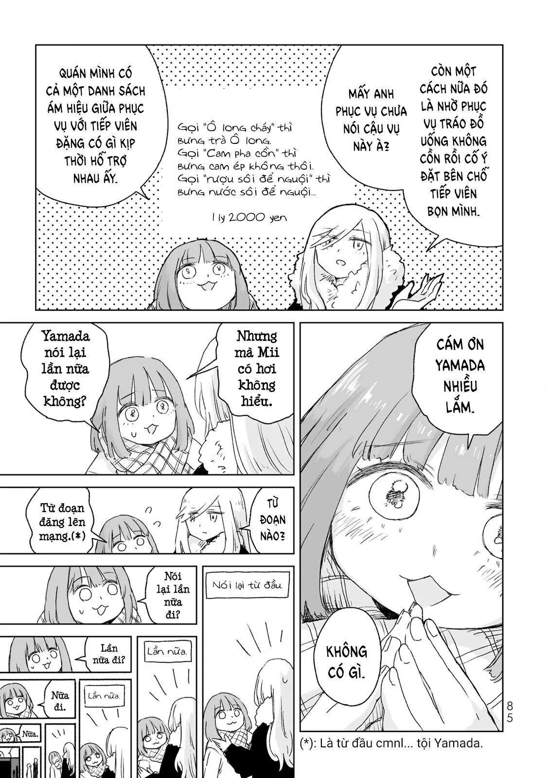Mii Và Yamada Chapter 3 - Next Chapter 4