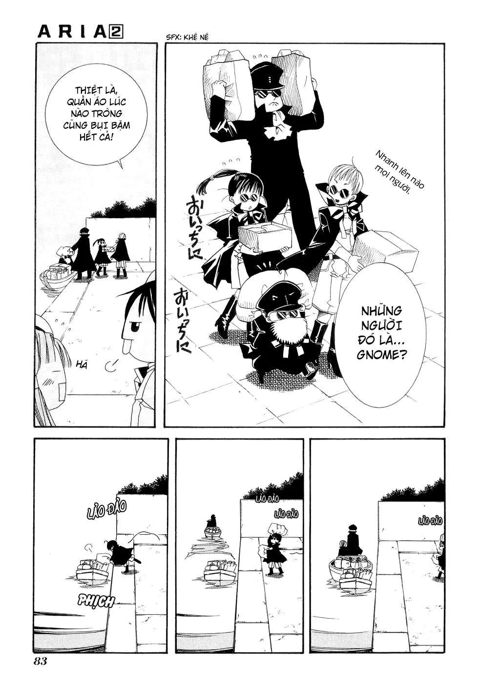 ARIA Chapter 8: - Tiếng hát của những vì sao ... - Next Chapter 9: - AUGURIO BUONANNO