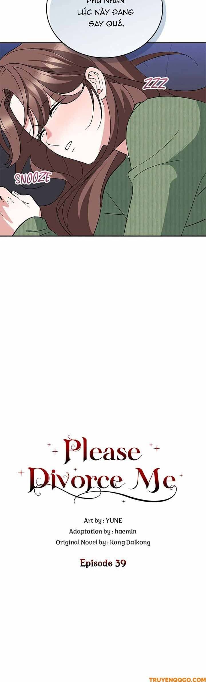 Please Divorce Me Chapter 39 - Next Chapter 40