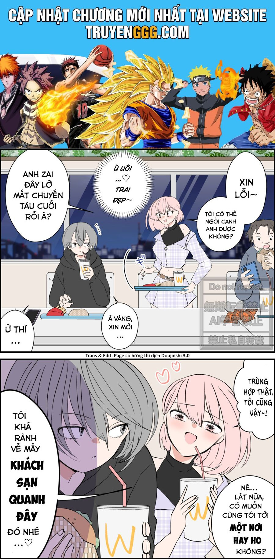 Tuyển tập truyện dịch của Page có hứng thì dịch Doujinshi Chapter 795 - Trang 2
