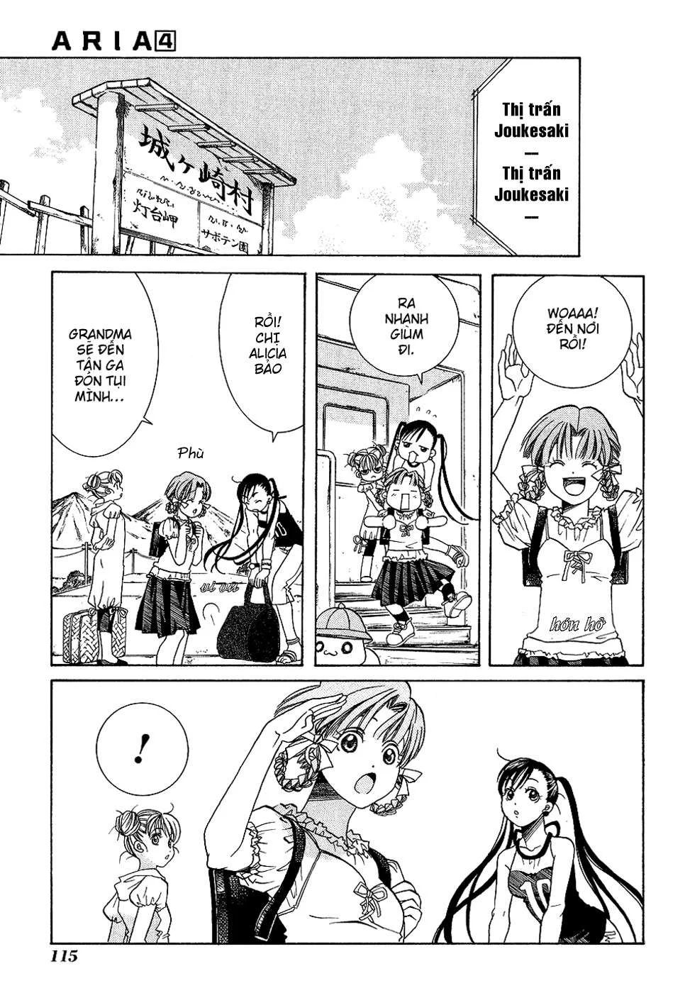ARIA Chapter 19: - Grandma - Nàng Tiên huyền thoại ... - Next Chapter 20: - Redentore