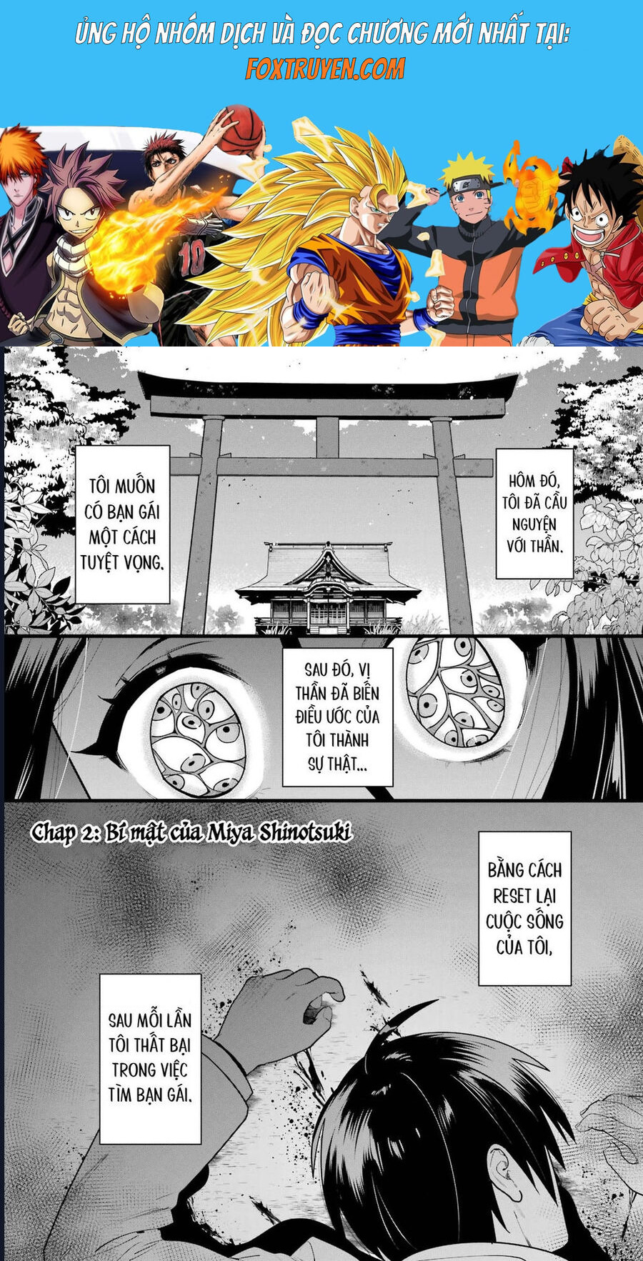 6 Cô Gái Bất Tử Và Chàng Trai Được Định Sẵn Là Phải Chết Chapter 2 - Next Chapter 3